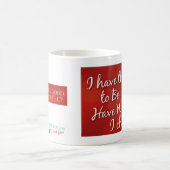 私は…感動的なコーヒー・マグである力を有します コーヒーマグカップ (中央)