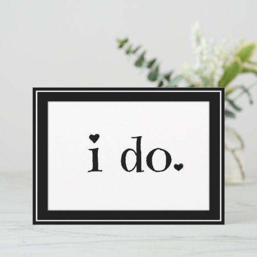 私は 招待状 (スタンド正面)