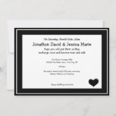 私は 招待状 (裏面)