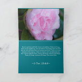 "私は"挨拶状愛します カード (内部)