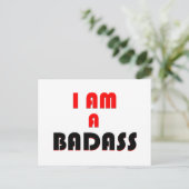 私は、毎日の肯定フラッシュカードの悪い シーズンポストカード (スタンド正面)