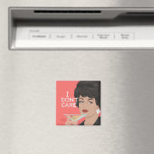 私は、気にオリジナルイラストレーション、おもしろいヴィンテージ マグネット (インサイチュ (食洗機))