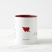 私は-永久にそして常に-マグ愛します マグカップ (中央)