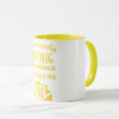 私は…生き延びました マグカップ (正面右)