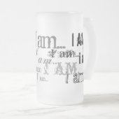 私は…私ありますです フロストグラスビールジョッキ (正面右)