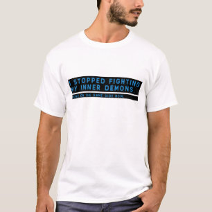 私は…私の内部の鬼を戦うことをストップ Tシャツ