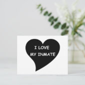 私は、私の受刑者のはがきが大好き ポストカード (スタンド正面)