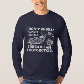 私は、私はオートバイの夢を奪わない – バイクもしくは自転車に乗る人 Tシャツ