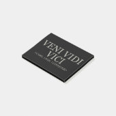 私は、私見ました、私征服しました-ライトを来ました ポストイット (アングル)