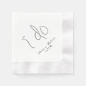 私は 縁ありカクテルナプキン (正面)