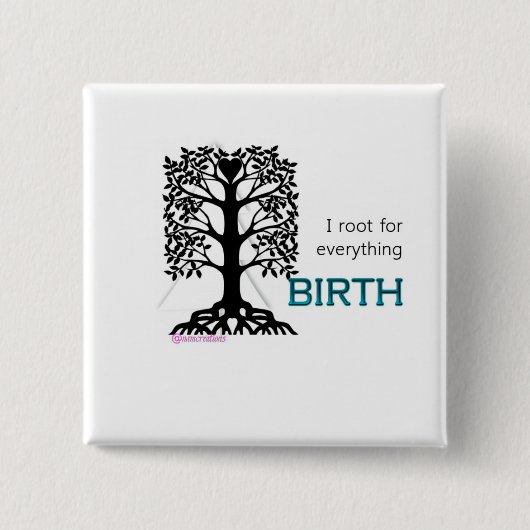 私は… 缶バッジ (正面)