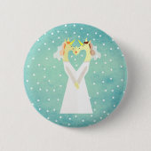 私は 缶バッジ (正面)