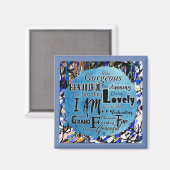 私は…美しい肯定磁石 マグネット (正面/裏面)