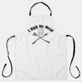 私は、肉のエプロンを擦る エプロン (正面)