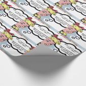 私は"良い人"がほしいと思いません(フェミニズム) ラッピングペーパー (角)