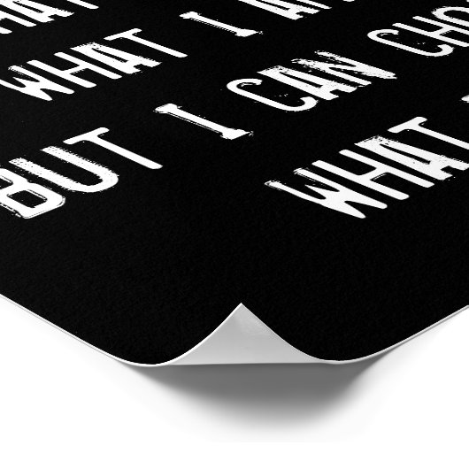 私は、認識度感動的引用文知恵ポスター ポスター (角)