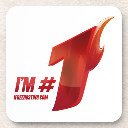 私は#1です コースター (正面)