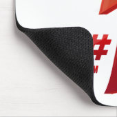 私は#1です マウスパッド (コーナー)