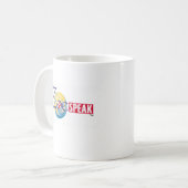 私は"10だ" -最高の! コーヒーマグカップ (正面左)