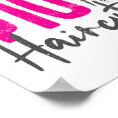 私は$10ヘアカット美容師美容師理容師を修正 ポスター (角)