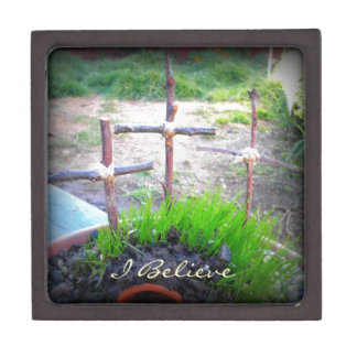 "私は" 3つの十字を信じます ギフトボックス