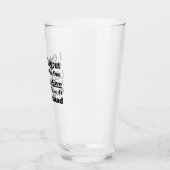 私は – Bにビールを一つしか持っていないことを後悔与えしている タンブラーグラス (左)