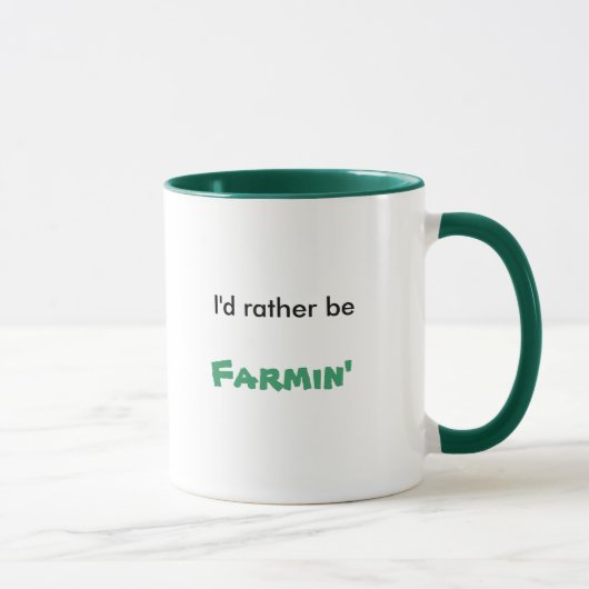 私は、Farminむしろあります マグカップ (右)