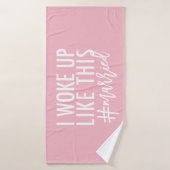 私は#marriedこれのように目覚めました! バスタオル (バスタオル)