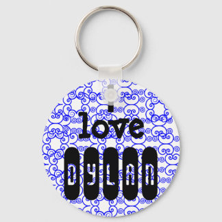 私は*name keychainが大好き キーホルダー