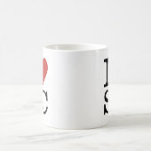 私は❤️SCが大好き – サプライチェーン部門MUG コーヒーマグカップ (中央)