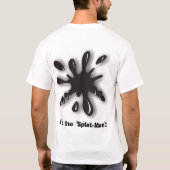 私は「Splat人」です! Tシャツ (裏面)