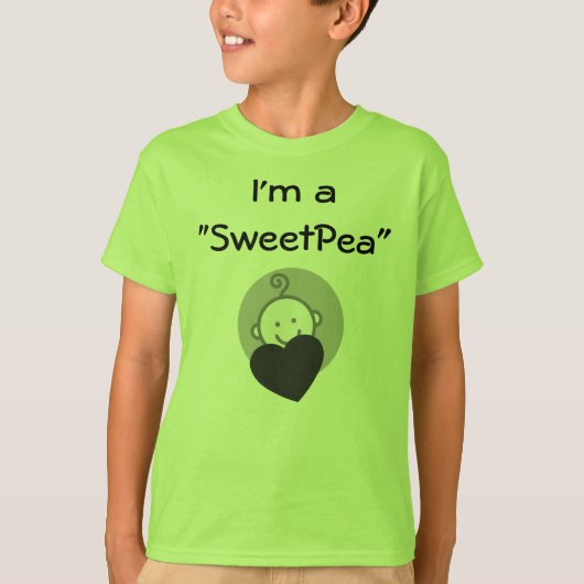 私は"SweetPea"のライムです Tシャツ (正面)