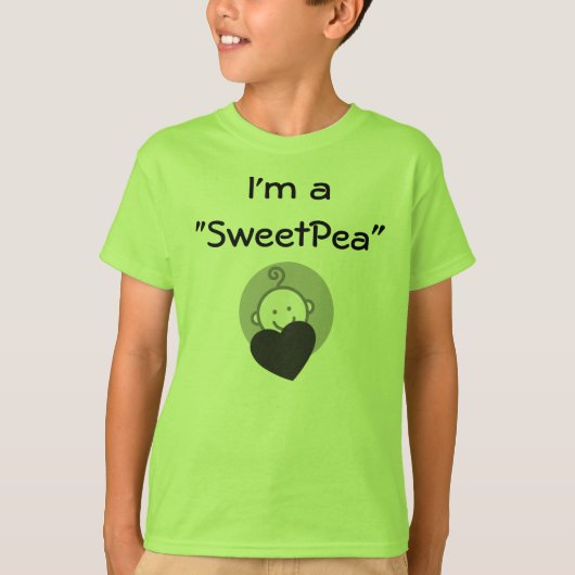 私は"SweetPea"のライムです Tシャツ (正面)