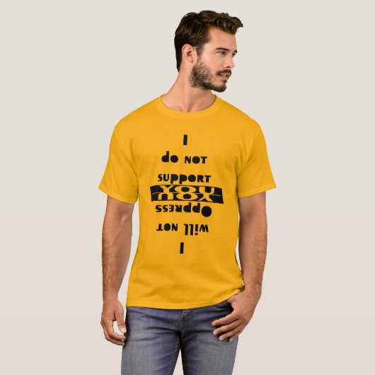 私は… Tシャツ (正面フル)