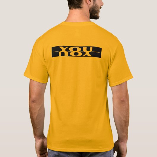 私は… Tシャツ (裏面)