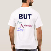 私はAのポリ袋ではないです Tシャツ (裏面)