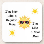 私はAの上の普通のママのようではない コースター (正面)