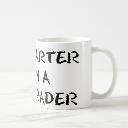 私はAの5年生のマグより頭が切れるです コーヒーマグカップ (右)