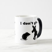 私はAを与えません モーフィングマグカップ (正面右)