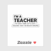 私はA先生おもしろい諺引用文ギフトアイディア シール (シート)