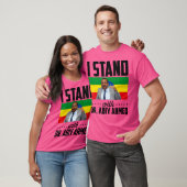 私はAbiy Ahmed博士と共に立つ – エチオピア2018 Tシャツ (ユニセックス)