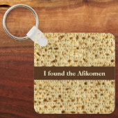 私はAfikomen matzo Passoverを見つけた キーホルダー (正面)