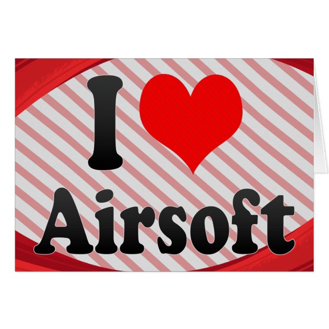 私はAirsoftを愛します (正面横)
