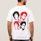 私はAjolanのワイシャツを愛します Tシャツ (裏面)