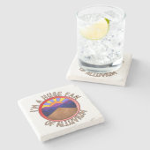 私はAlluvium Geology Punの大ファン ストーンコースター (横)