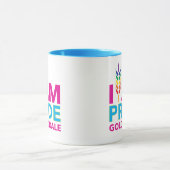 私はAMプライドゴールデンデールツートーンマグ マグカップ (中央)