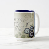 私はAM インスパイア – ドリームコーヒーマグ（トワイライト） ツートーンマグカップ (正面右)