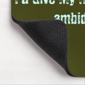 私はambidextrousであるために私の右腕を与えます マウスパッド (コーナー)