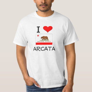 私はARCATAカリフォルニアを愛します Tシャツ
