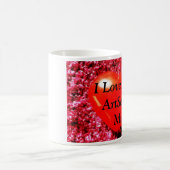 私はArtSeesの私のマグを愛します コーヒーマグカップ (中央)